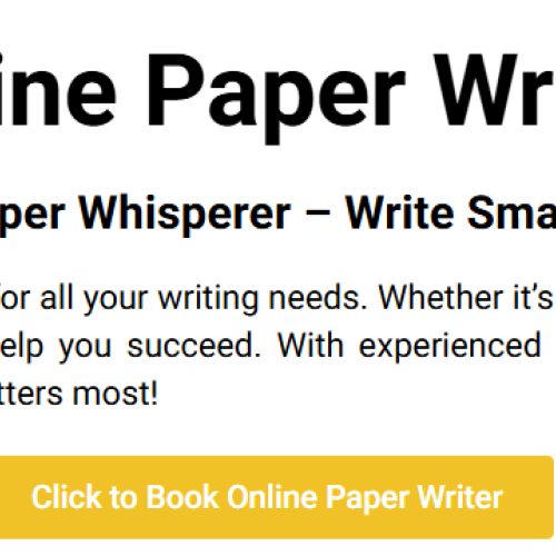 Online Paper Writer