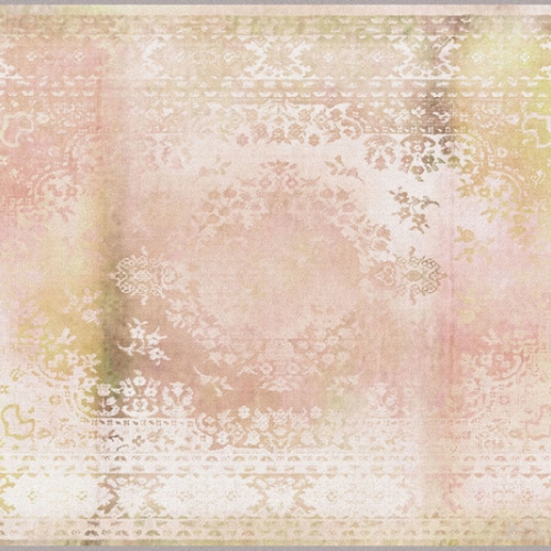 Kashan Remix Peach Rug